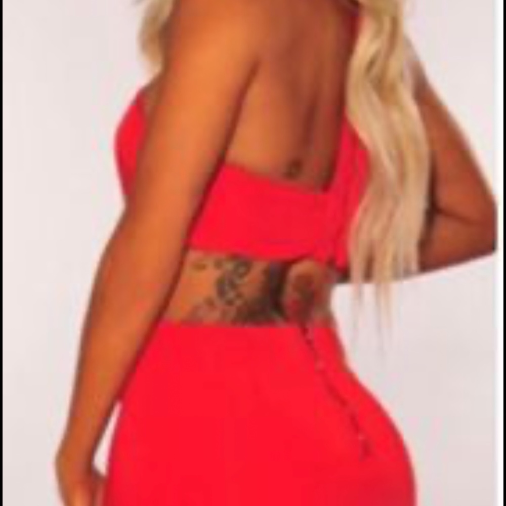 Red dresss